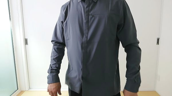 ARC'TERYX スカイライン シャツ メンズ ブラックサファイア M